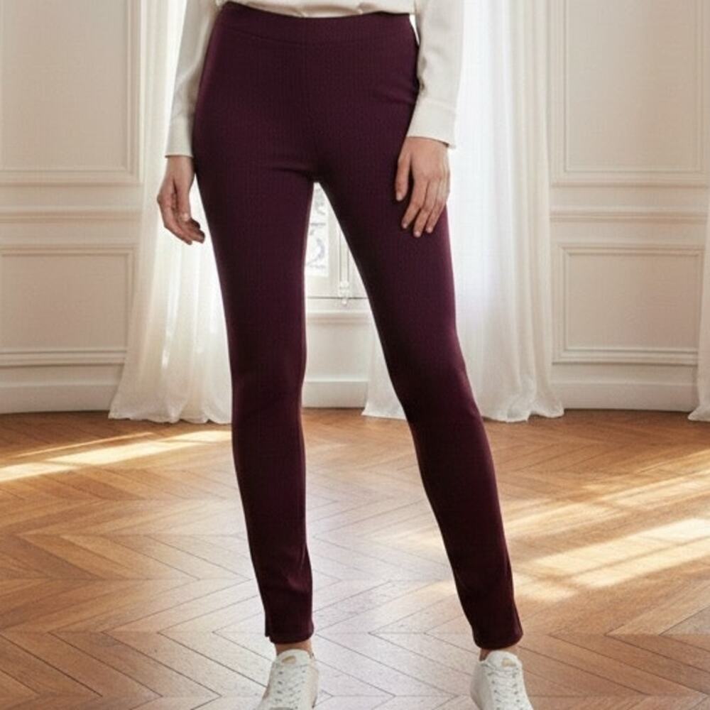 Athleta Maroon Wander Slim Ankle Pant Legging  2